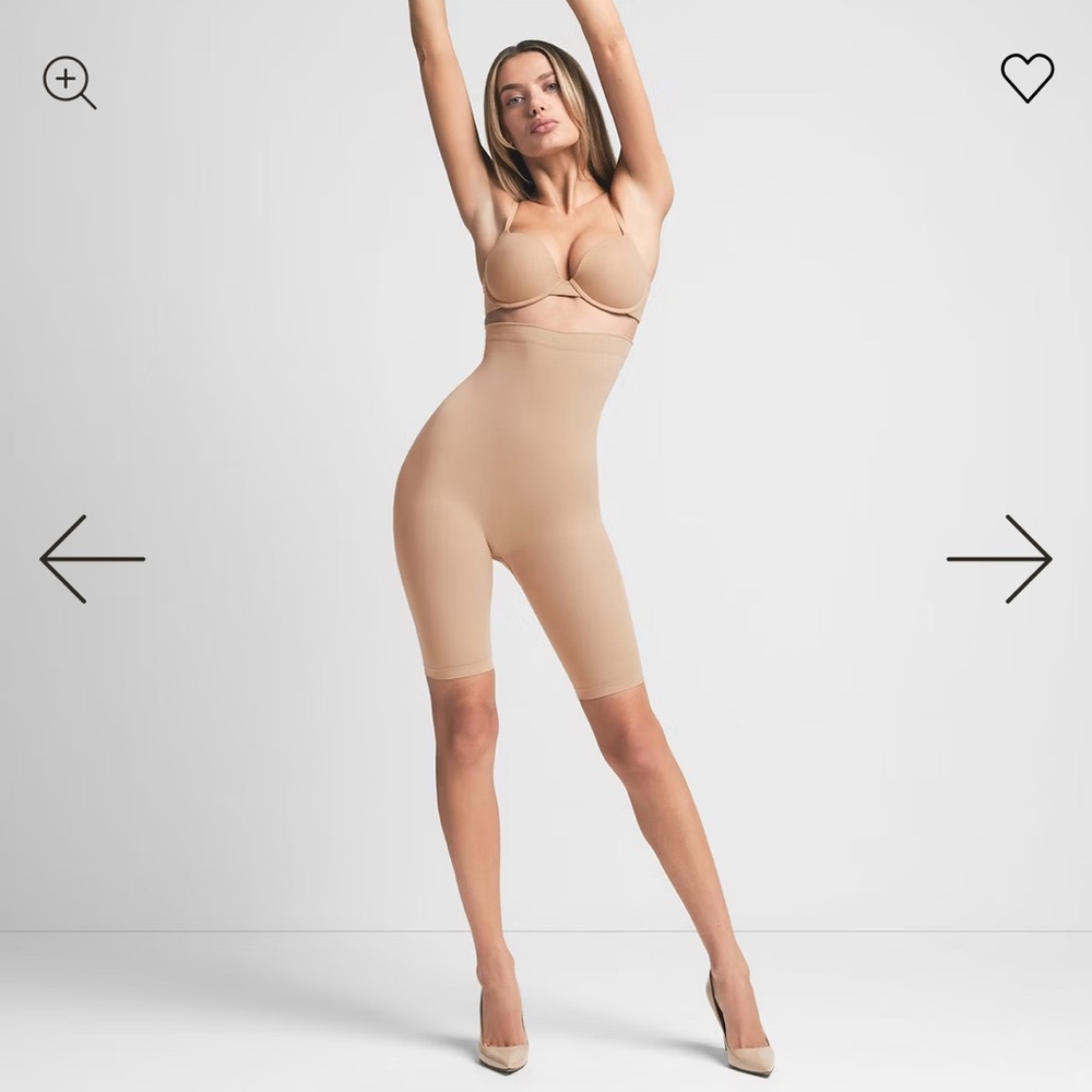 SKIMS- Seamless Sculpt High Waist Above the Knee Short